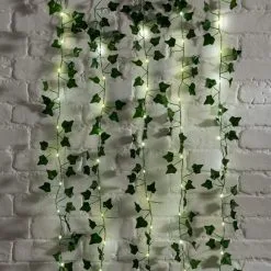 Dunelm Ivy Warm White LED Curtain