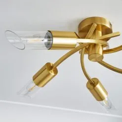 Dunelm Corvus 5 Light Ceiling Fitting -Wall Lights Shop 30752909 alt02