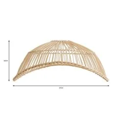 Elements Jaula Easy Fit Rattan Pendant 13 Elements Jaula Easy Fit Rattan Pendant -Wall Lights Shop 30752928 alt07