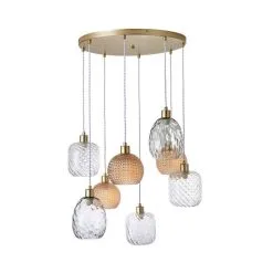 Dunelm Elodie 8 Light Cluster Ceiling Fitting -Wall Lights Shop 30753362 alt05