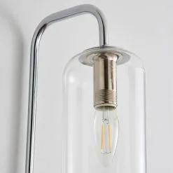 Dunelm Palazzo Clear Wall Light -Wall Lights Shop 30753372 alt02