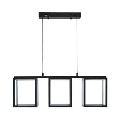 Dunelm Depere 3 Light Integrated LED Black Ceiling Fitting -Wall Lights Shop 30753389 alt05