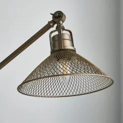 Dunelm Nicholas Industrial Floor Lamp -Wall Lights Shop 30753395 alt02