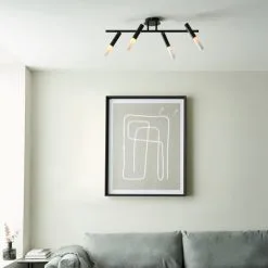 Dunelm Lyla 4 Light Spotlight Bar 10 Dunelm Lyla 4 Light Spotlight Bar -Wall Lights Shop 30754848 alt02