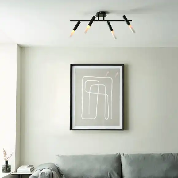 Dunelm Lyla 4 Light Spotlight Bar 5 Dunelm Lyla 4 Light Spotlight Bar - Image 3