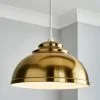 Dunelm Galley Gold Easy Fit Pendant -Wall Lights Shop 30755709