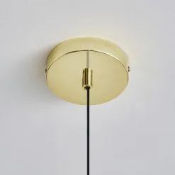 Dunelm Emzo Black Ceiling Fitting 50cm -Wall Lights Shop 30755730 alt03