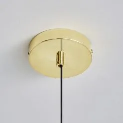 Dunelm Emzo Black Ceiling Fitting 35cm -Wall Lights Shop 30755731 alt03