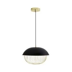 Dunelm Emzo Black Ceiling Fitting 35cm -Wall Lights Shop 30755731 alt05