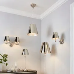 Dorma Bedford Polished Nickel Wall Light 13 Dorma Bedford Polished Nickel Wall Light -Wall Lights Shop 30755750 alt06