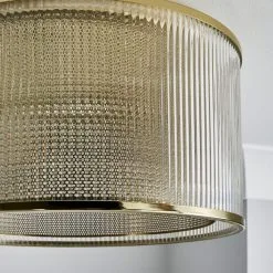 Dunelm Kruze Glass Flush Fitting -Wall Lights Shop 30755765 alt02