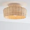 Dunelm Ohio 1 Light Flush Ceiling Fitting -Wall Lights Shop 30766150