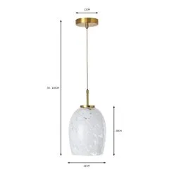 Dunelm Lilo 1 Light Pendant Ceiling Fitting -Wall Lights Shop 30766265 alt07