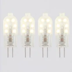 Status 1.5W Pearl G4 Capsule Bulb 4 Pack