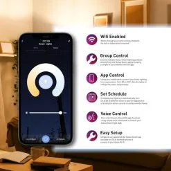 Status SMART 9W Temp Changing Pearl BC GLS -Wall Lights Shop 30767710 alt04