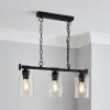 Dunelm Bates 3 Light Ceiling Fitting Industrial -Wall Lights Shop 30768638