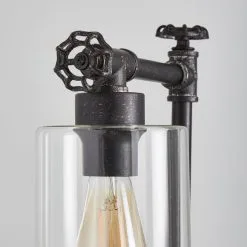 Dunelm Bates 1 Light Industrial Floor Lamp -Wall Lights Shop 30768640 alt02