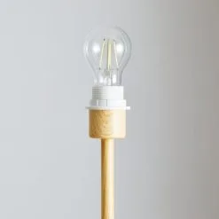 Dunelm Luna Wood Floor Lamp Base -Wall Lights Shop 30769759 alt02