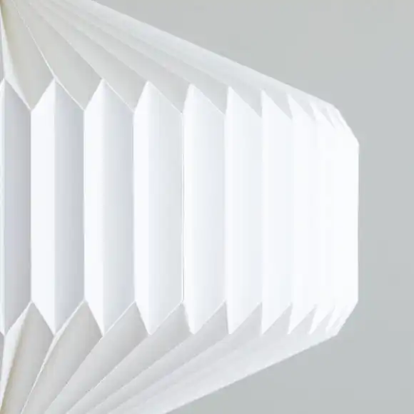 The Edited Life Origami Hexagon Paper Easy Fit Pendant 4 The Edited Life Origami Hexagon Paper Easy Fit Pendant - Image 2