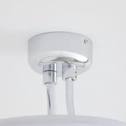 Dunelm Cortez 2 Arm LED Chrome Ceiling Fitting -Wall Lights Shop 30781651 alt03