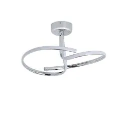 Dunelm Cortez 2 Arm LED Chrome Ceiling Fitting -Wall Lights Shop 30781651 alt04