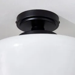 Dunelm Mondez Bathroom 1 Light Flush Ceiling Fitting -Wall Lights Shop 30789847 alt03