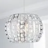 Dunelm West End Chrome Easy Fit Pendant 1 Dunelm West End Chrome Easy Fit Pendant -Wall Lights Shop 30792360