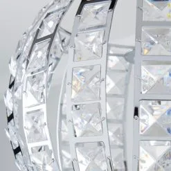 Dunelm West End Chrome Easy Fit Pendant -Wall Lights Shop 30792360 alt02