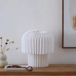 The Edited Life Origami Paper Table Lamp 38cm Mushroom -Wall Lights Shop 30796654 alt01