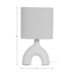 Dunelm Noah Arc Table Lamp 35cm -Wall Lights Shop 30796665 alt04