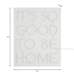 Dunelm Good To Be Home Neon Sign -Wall Lights Shop 30798581 alt05