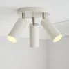 Dunelm Leila 3 Light Semi Flush Ceiling Fitting 1 Dunelm Leila 3 Light Semi Flush Ceiling Fitting -Wall Lights Shop 30798630