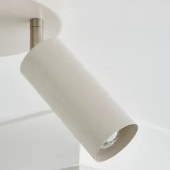 Dunelm Leila 3 Light Semi Flush Ceiling Fitting -Wall Lights Shop 30798630 alt02