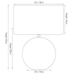 Pacific Lifestyle Mabel Table Lamp 9 Pacific Lifestyle Mabel Table Lamp -Wall Lights Shop 30804332 alt03