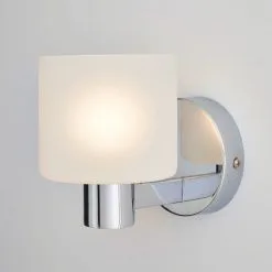 Dunelm Erin Frosted Wall Light