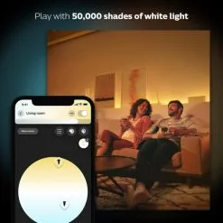 Philips HUE Smart 6 Watt ES LED Dimmable GLS Bulb 2 Pack 10 Philips HUE Smart 6 Watt ES LED Dimmable GLS Bulb 2 Pack -Wall Lights Shop 30838355 alt02