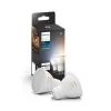 Philips HUE Smart 4.3 Watt GU10 LED Tunable GLS Bulb 2 Pack -Wall Lights Shop 30838357