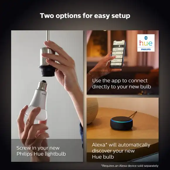 Philips HUE Smart 4.3 Watt GU10 LED Tunable Spotlight Bulb 3 Pack 7 Philips HUE Smart 4.3 Watt GU10 LED Tunable Spotlight Bulb 3 Pack - Image 5