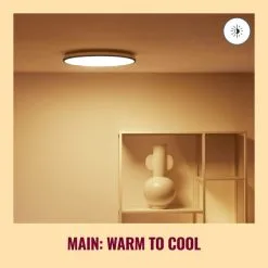 WiZ Connected WiZ Aura Smart LED Ceiling Light -Wall Lights Shop 30838382 alt04